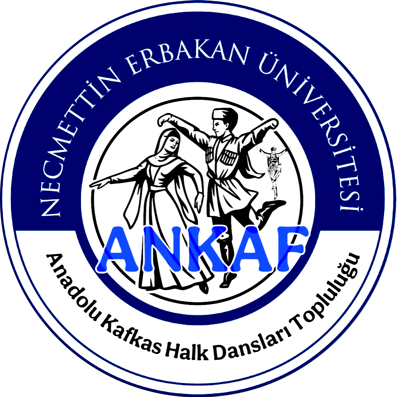 Anadolu Kafkas Halk Dansları Topluluğu Necmettin Erbakan Üniversitesi Logo