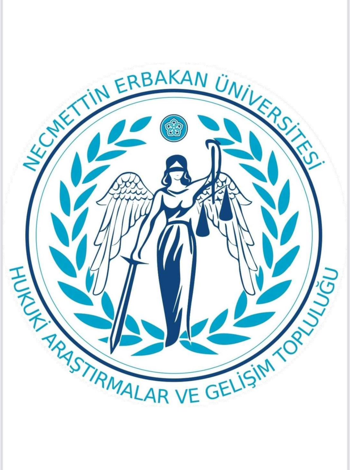 Hukuki Araştırmalar Ve Gelişim Topluluğu Necmettin Erbakan Üniversitesi Logo