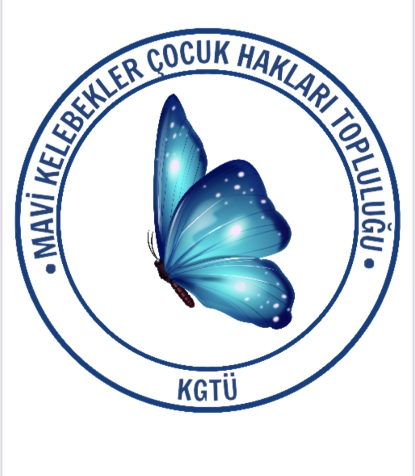 Mavi Kelebekler Çocuk Hakları Topluluğu Konya Gıda ve Tarım Üniversitesi Logo