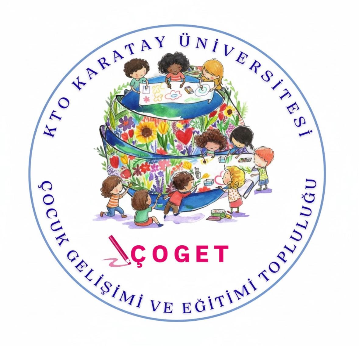 Çocuk Gelişimi ve Eğitimi Topluluğu KTO Karatay Üniversitesi Logo