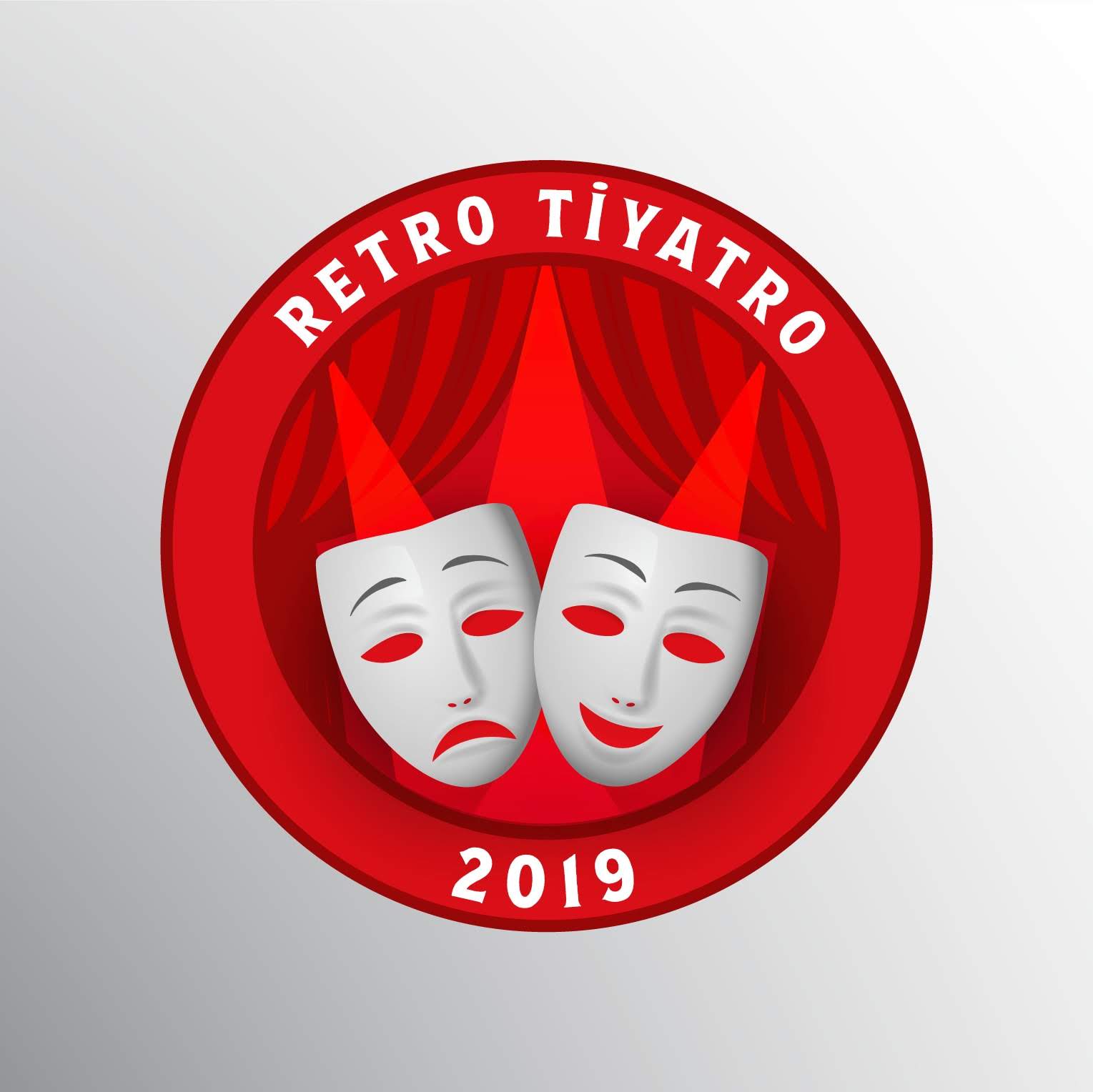 Retro Tiyatro KTO Karatay Üniversitesi Logo